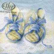 c-071140 baby shoes blue