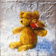 teddy im schnee 001