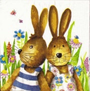 two easter bunny 001