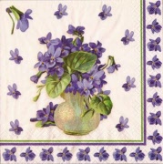 violetts in vase 001